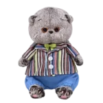 Плюшевая игрушка Котик в рубашке